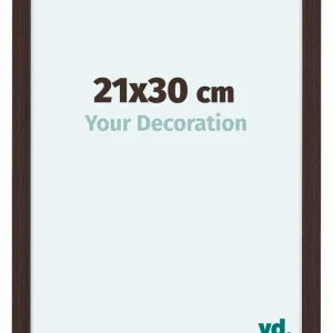 Bilderrahmen 21x30 cm - Eiche Dunkel - MDF - Como