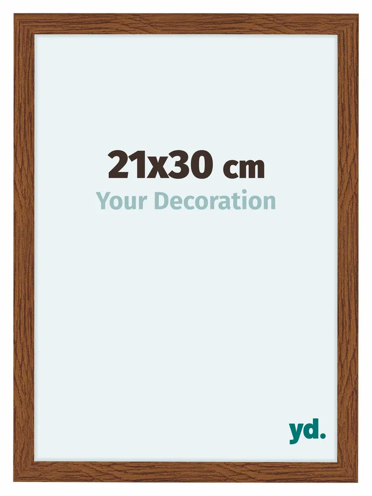 Bilderrahmen 21x30 cm - Eiche Rustikal - MDF - Como