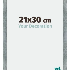 Bilderrahmen 21x30 cm - Eisen Gewischt - MDF - Mura