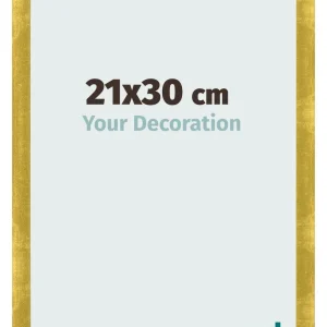 Bilderrahmen 21x30 cm - Gold Vintage - MDF - Pisa