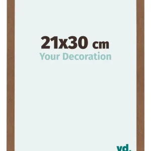Bilderrahmen 21x30 cm - Kupfer Dekor - MDF - Mura