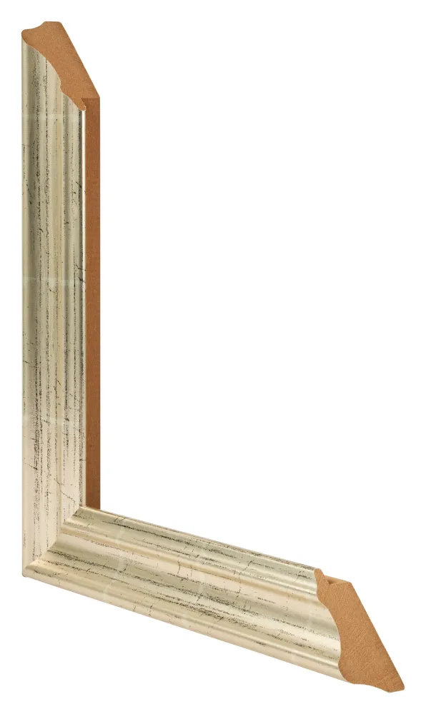 Bilderrahmen 21x30 cm - Metallglanz - MDF - Lazio