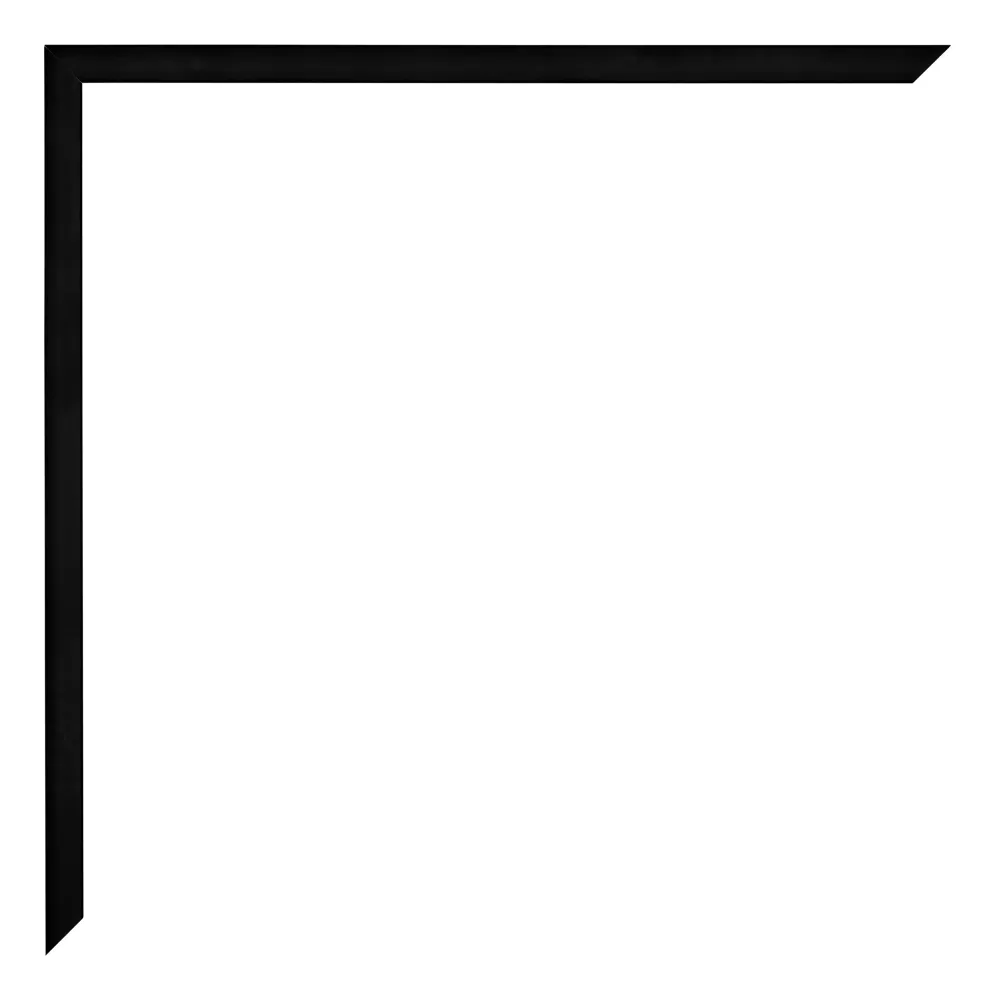 Bilderrahmen 21x30 cm - Schwarz Matt - Aluminium - Kent