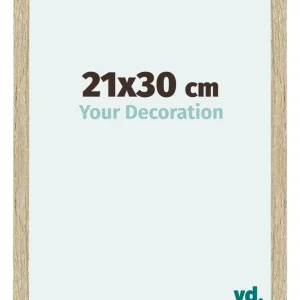 Bilderrahmen 21x30 cm - Sonoma Eiche - MDF - Mura