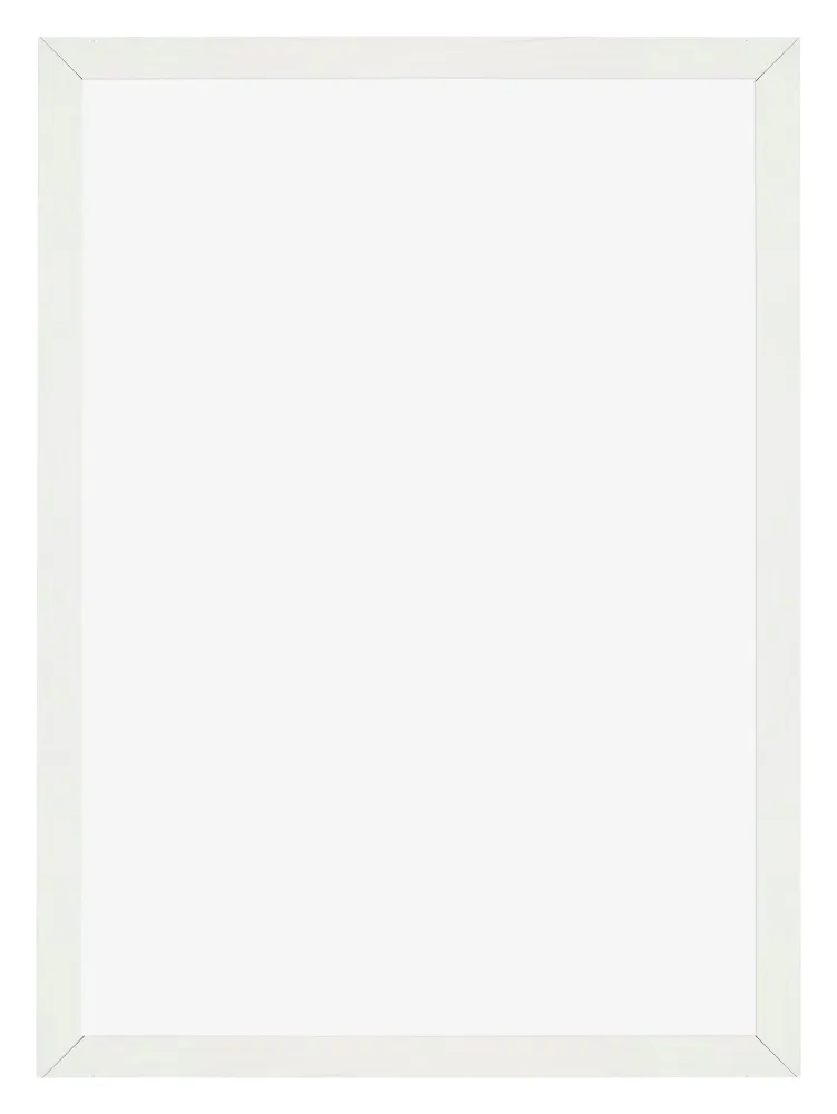 Bilderrahmen 21x30 cm - Weiss Gemasert - MDF - Mura