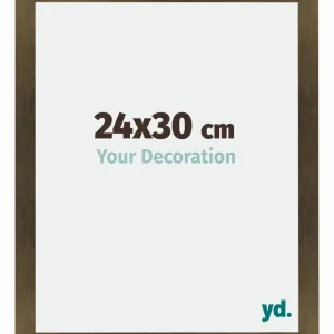Bilderrahmen 24x30 cm - Bronze Dekor - MDF - Mura