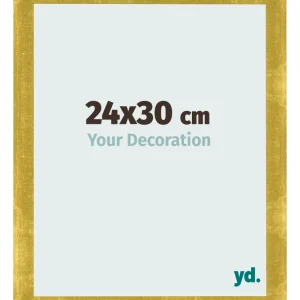 Bilderrahmen 24x30 cm - Gold Vintage - MDF - Pisa