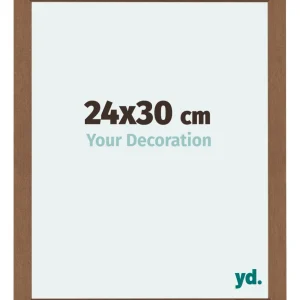 Bilderrahmen 24x30 cm - Kupfer Dekor - MDF - Mura