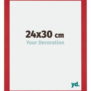 Bilderrahmen 24x30 cm - Rot - MDF - Mura