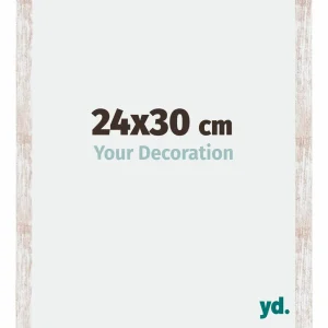 Bilderrahmen 24x30 cm - White Wash - MDF - Catania