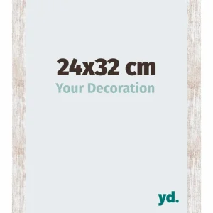 Bilderrahmen 24x32 cm - White Wash - MDF - Catania