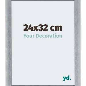Bilderrahmen 24x32cm Silber Gebürstet Aluminium Tucson