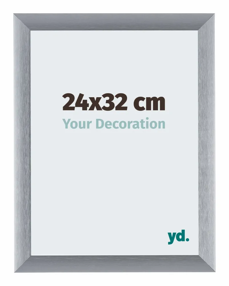 Bilderrahmen 24x32cm Silber Gebürstet Aluminium Tucson