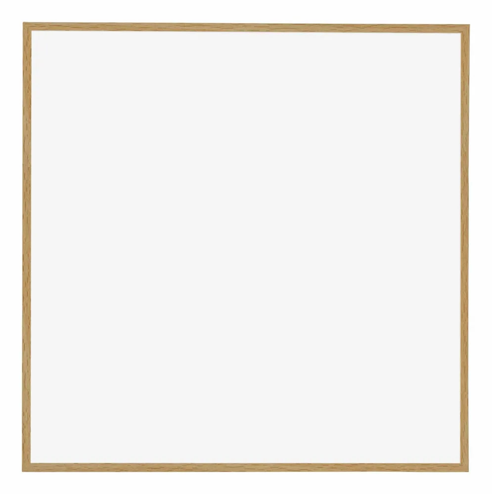 Bilderrahmen 25x25 cm - Buche Hell - Kunststoff - Evry
