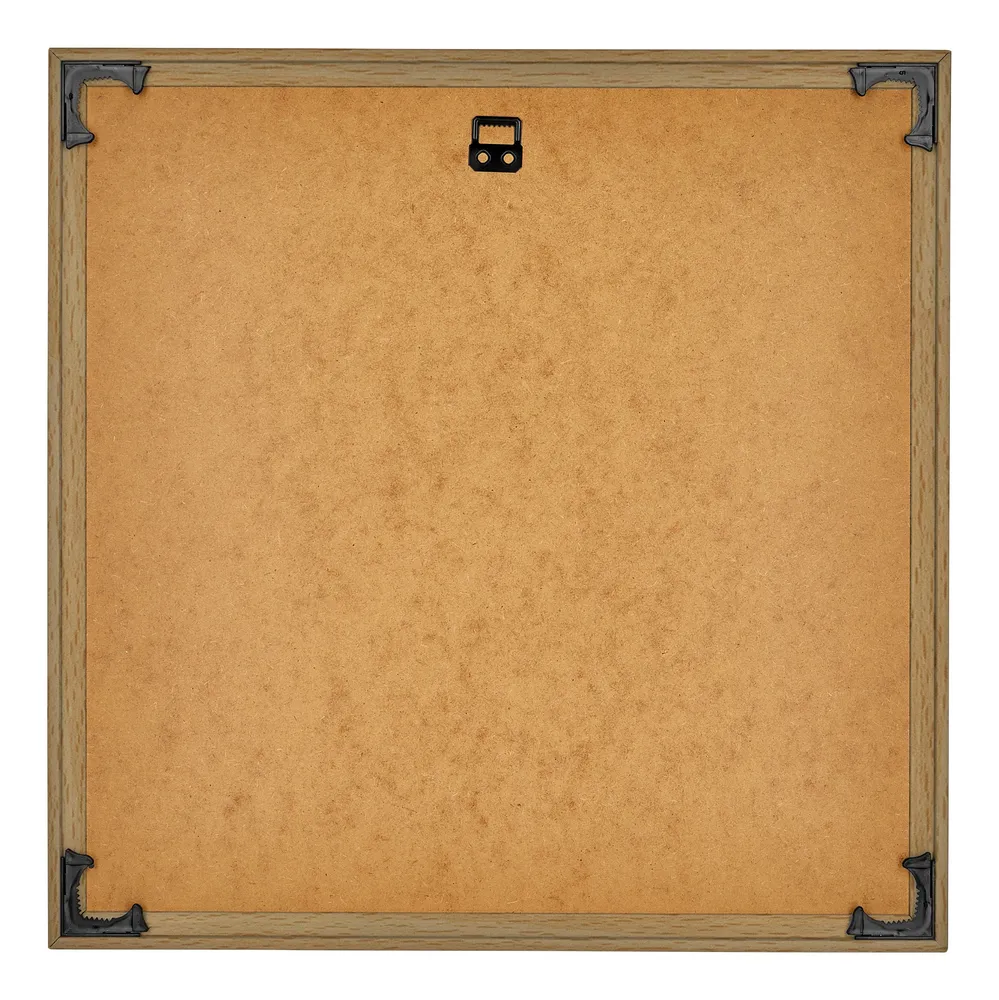 Bilderrahmen 25x25 cm - Buche Hell - Kunststoff - Evry