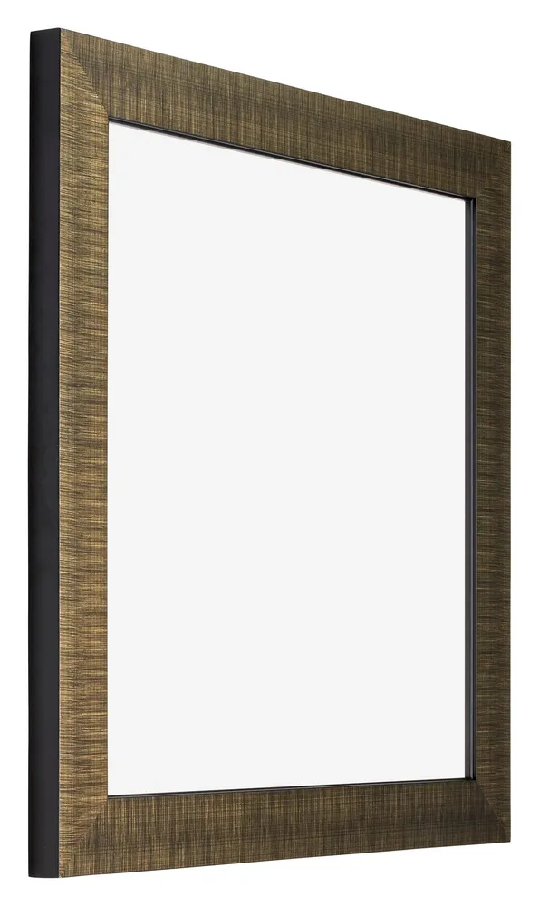 Bilderrahmen 25x25 cm - Champagner Gebürstet - Holz - Leeds