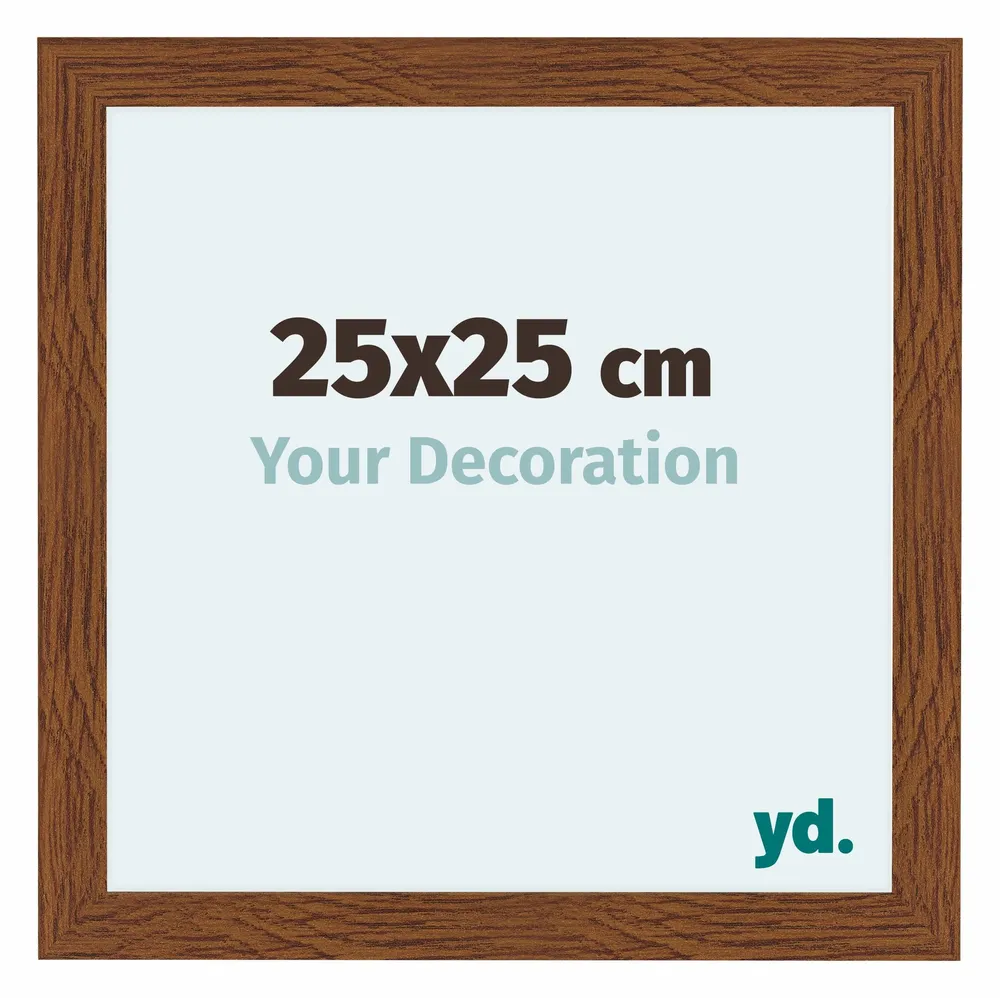 Bilderrahmen 25x25 cm - Eiche Rustikal - MDF - Como