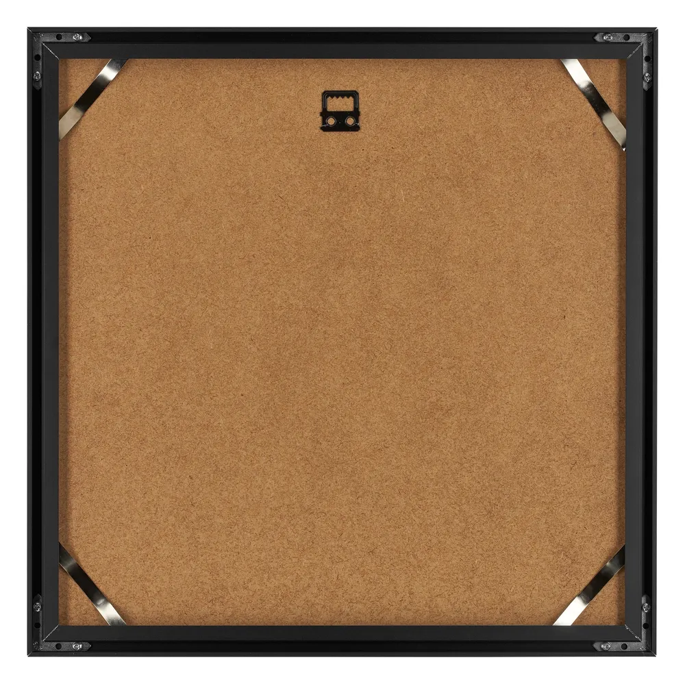Bilderrahmen 25x25 cm - Schwarz - Aluminium - Virginia