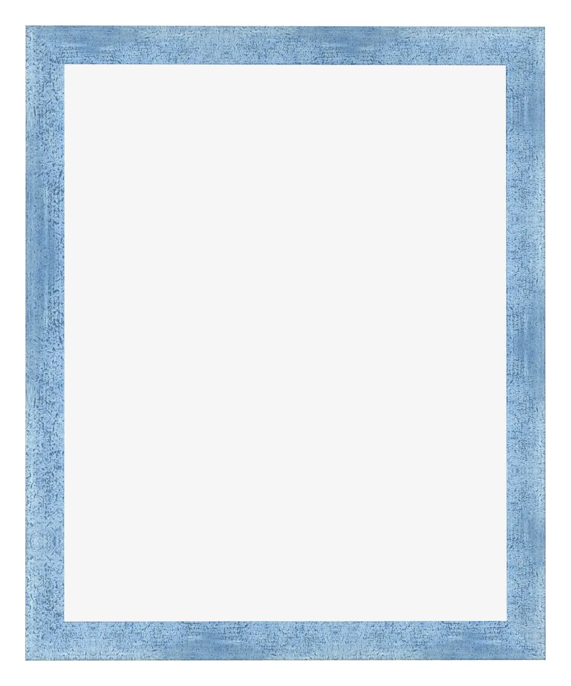 Bilderrahmen 25x30 cm - Hellblau Gewischt - MDF - Pisa