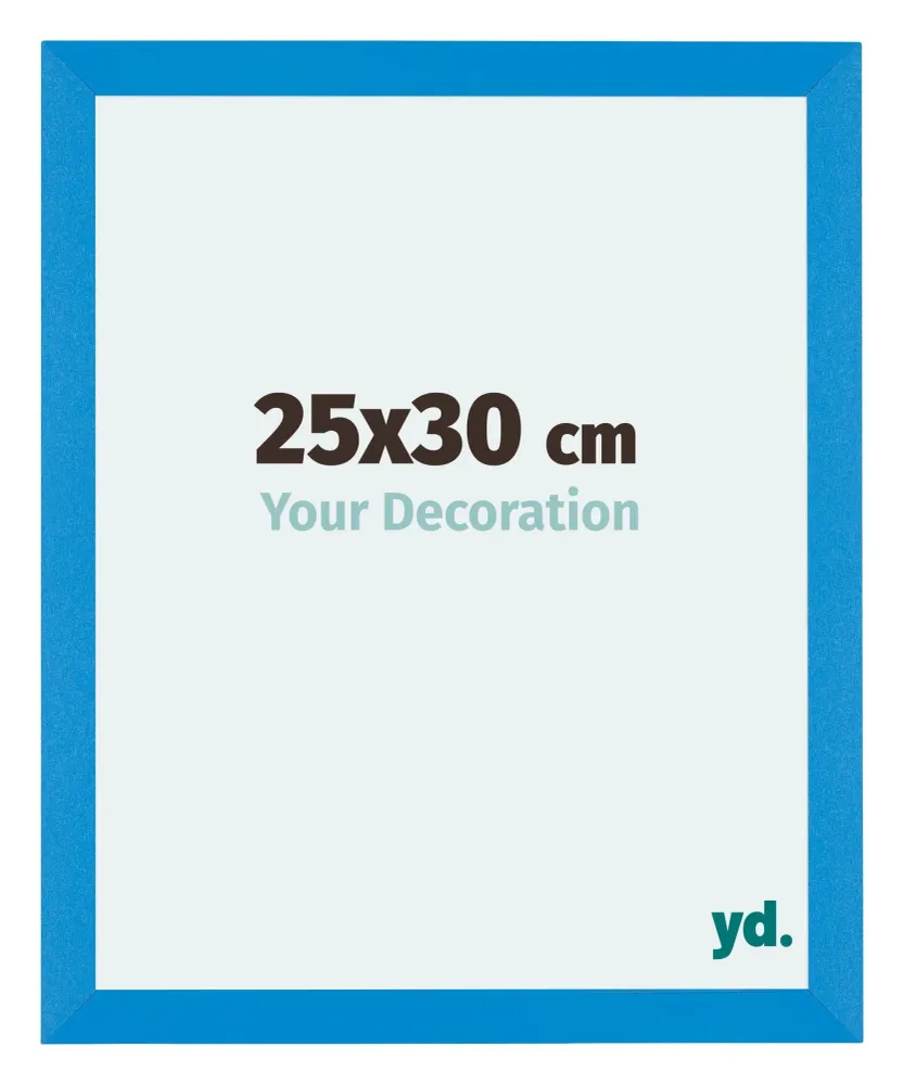Bilderrahmen 25x30 cm - Hellblau - MDF - Mura