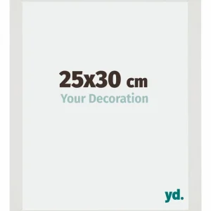 Bilderrahmen 25x30 cm - Weiss Matt - MDF - Mura