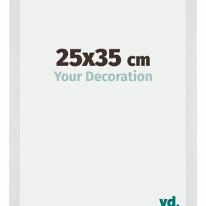 Bilderrahmen 25x35 cm - Aluminium - Gebürstet - MDF - Mura