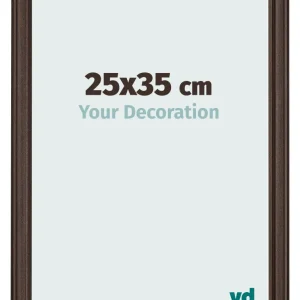 Bilderrahmen 25x35 cm - Eiche Dunkel - MDF - Lazio
