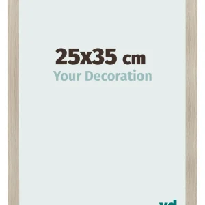 Bilderrahmen 25x35 cm - Eiche Hell - MDF - Pisa