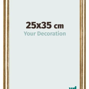 Bilderrahmen 25x35 cm - Gold Antik - MDF - Lazio
