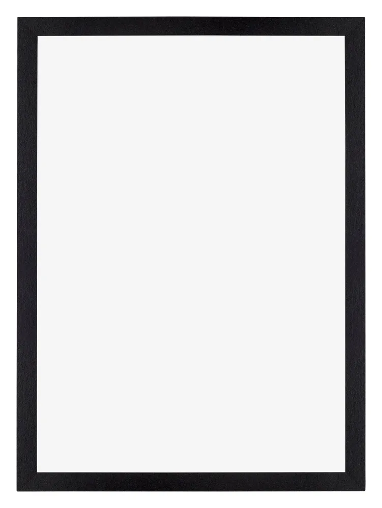 Bilderrahmen 25x35 cm - Schwarz Matt - MDF - Mura