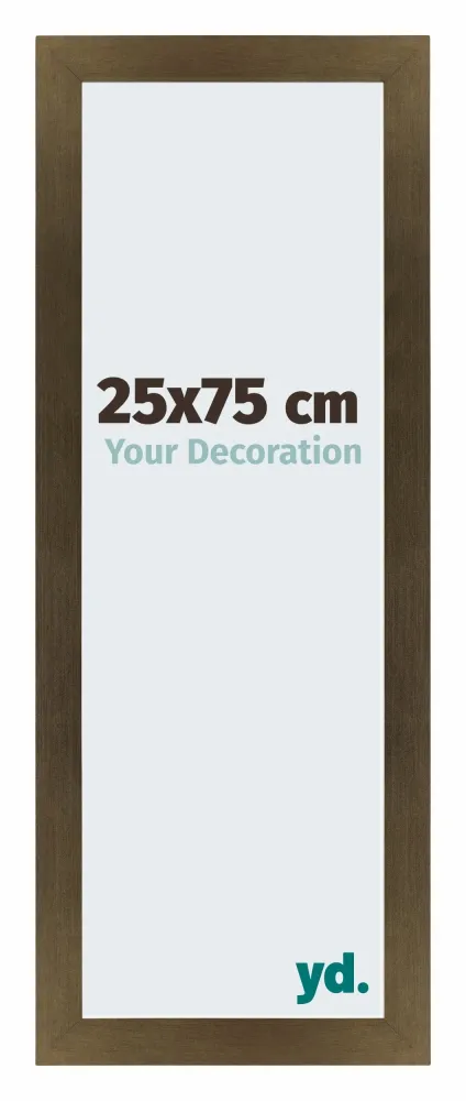Bilderrahmen 25x75 cm - Bronze Dekor - MDF - Mura