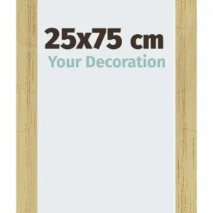 Bilderrahmen 25x75 cm - Goldglanz - MDF - Mura