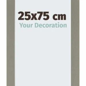 Bilderrahmen 25x75 cm - Grau - MDF - Mura