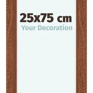 Bilderrahmen 25x75 cm - Nussbaum - MDF - Como