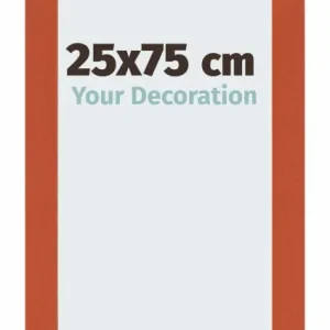 Bilderrahmen 25x75 cm - Orange - MDF - Mura