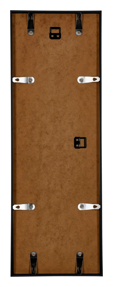 Bilderrahmen 25x75 cm - Schwarz Matt - Aluminium - Kent