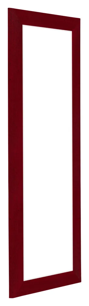Bilderrahmen 25x75 cm - Weinrot Gewischt - MDF - Como