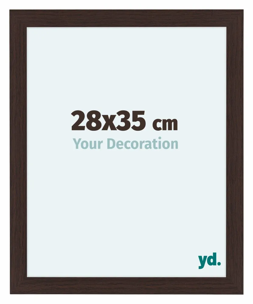 Bilderrahmen 28x35 cm - Eiche Dunkel - MDF - Como
