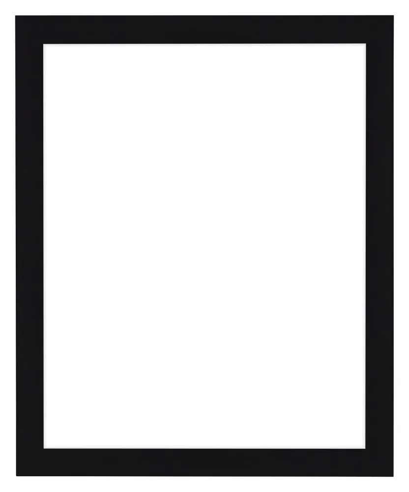 Bilderrahmen 28x35 cm - Schwarz Hochglanz - MDF - Como