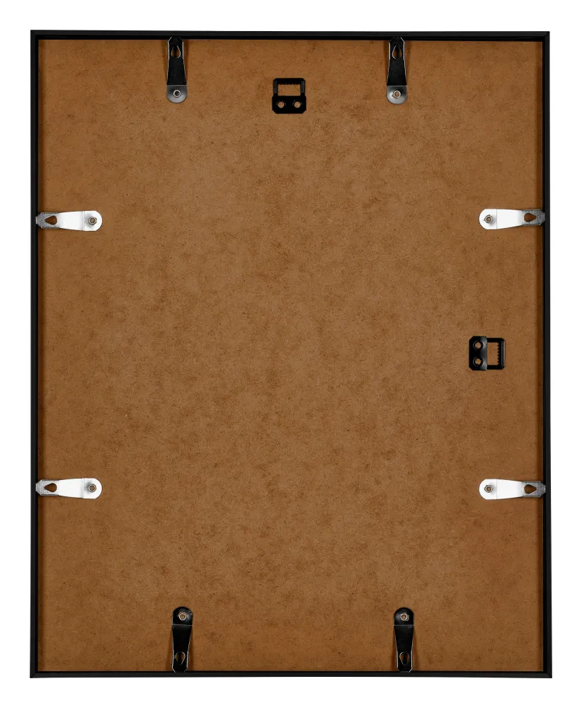 Bilderrahmen 28x35 cm - Schwarz Matt - Aluminium - Kent
