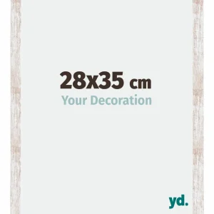 Bilderrahmen 28x35 cm - White Wash - MDF - Catania