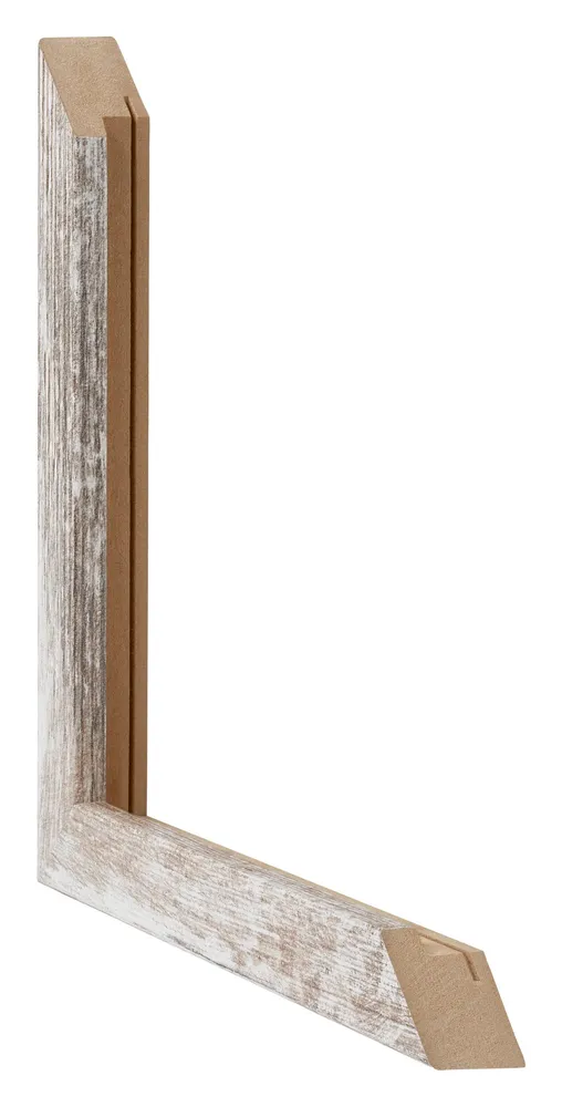 Bilderrahmen 28x35 cm - White Wash - MDF - Catania