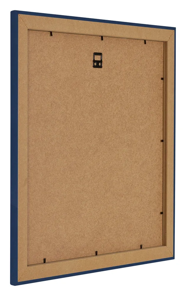 Bilderrahmen 30x30 cm - Dunkelblau Gewischt - MDF - Como