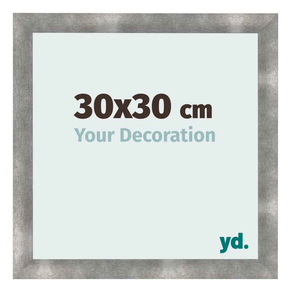 Bilderrahmen 30x30 cm - Metall Vintage - MDF - Pisa