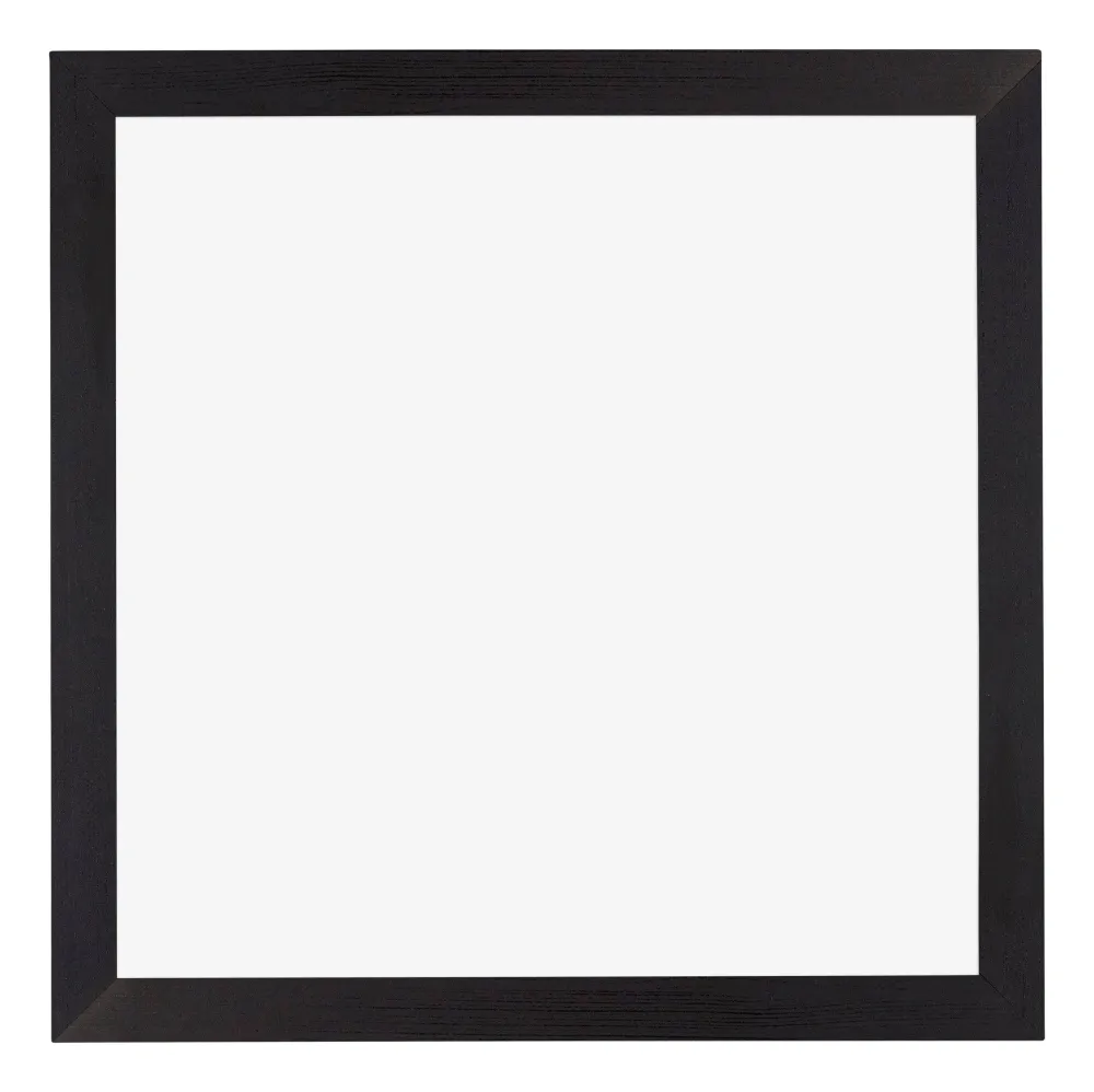Bilderrahmen 30x30 cm - Schwarz Gemasert - MDF - Mura