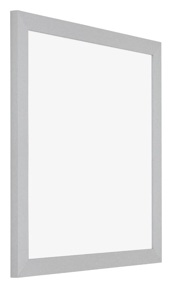 Bilderrahmen 30x30 cm - Silber Matt - MDF - Mura