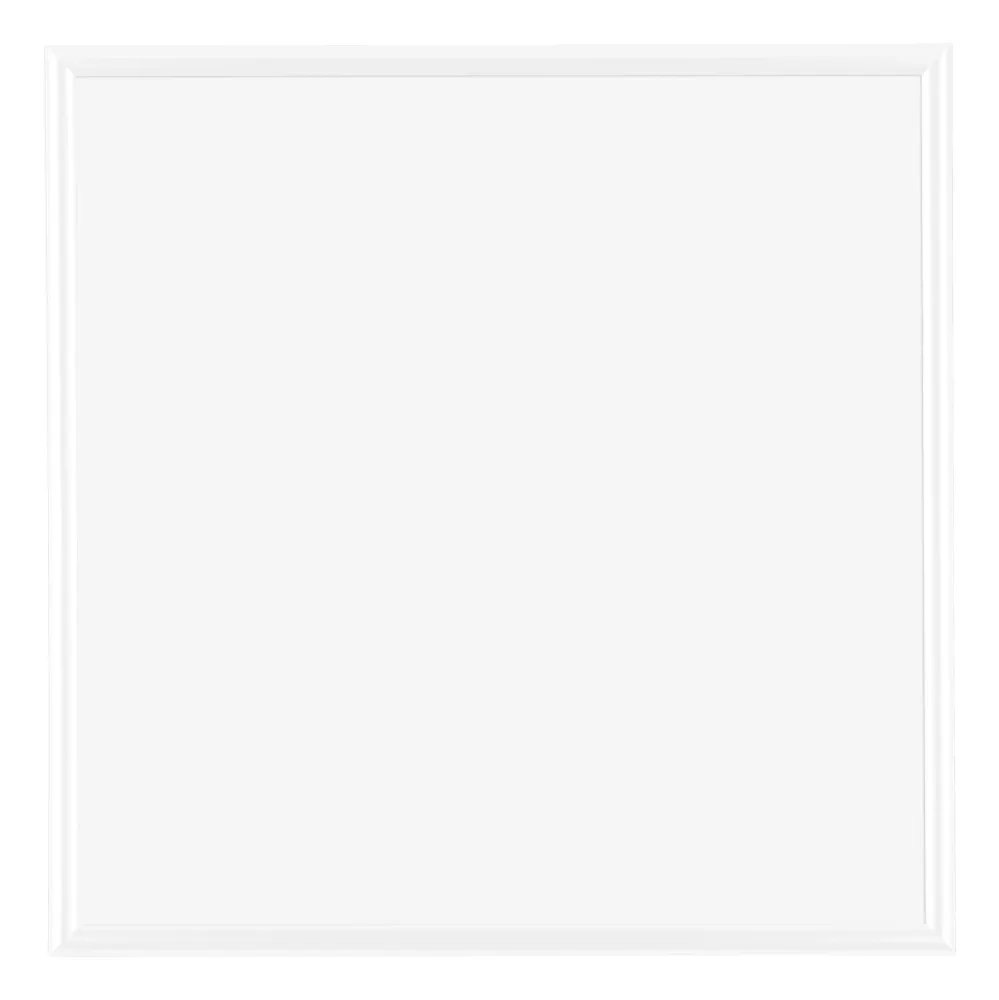 Bilderrahmen 30x30 cm - Weiss Hochglanz - Kunststoff - Bordeaux