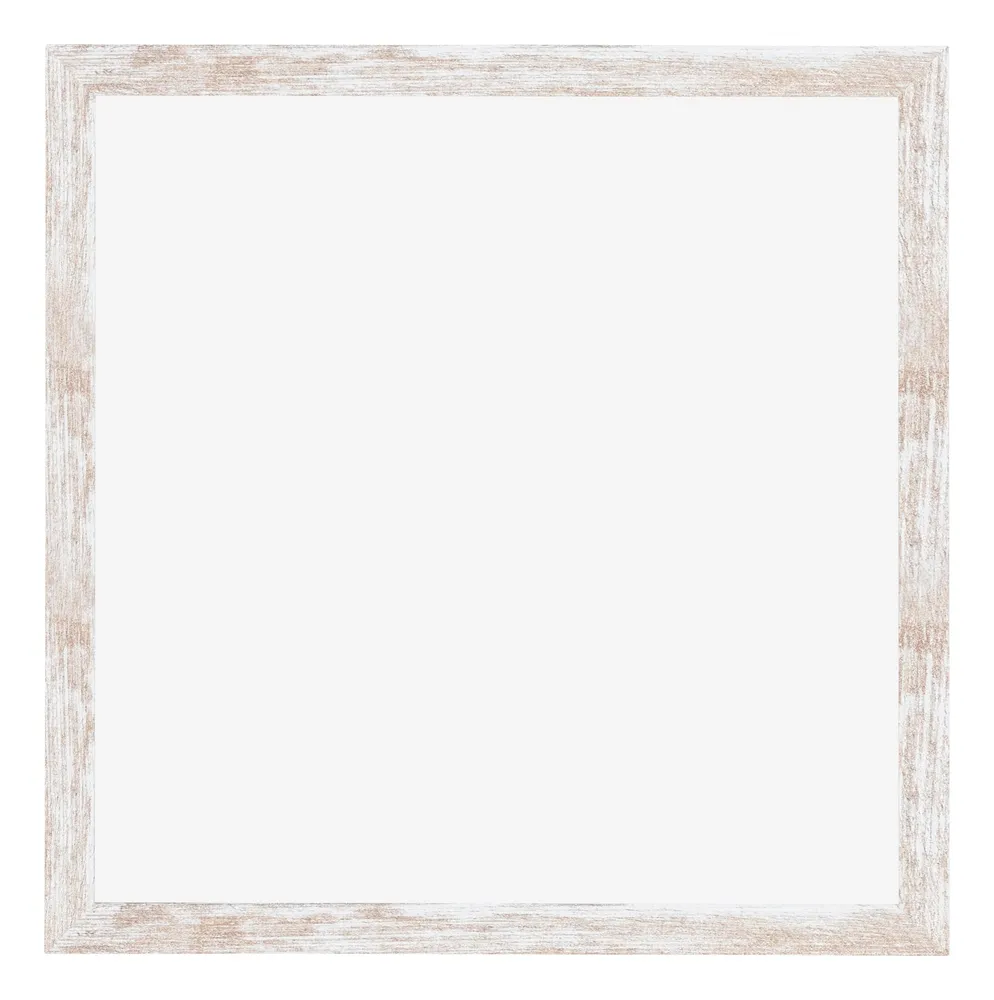 Bilderrahmen 30x30 cm - White Wash - MDF - Catania