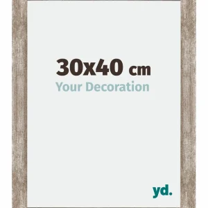 Bilderrahmen 30x40 cm - Metall Vintage - MDF - Mura