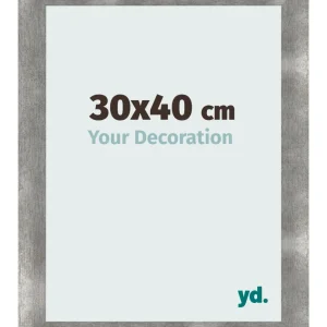 Bilderrahmen 30x40 cm - Metall Vintage - MDF - Pisa